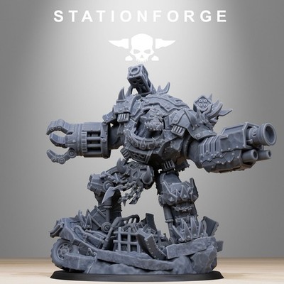 Orkaz Grand Nutta 2.0 Boss | Station Forge | Licensed 3D Printed Miniatures