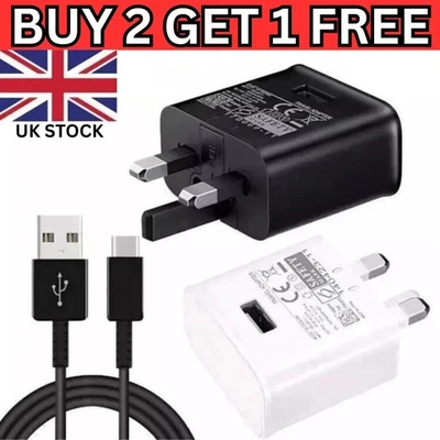 Super Fast Charger 25W For Samsung Galaxy A16 A15 A35 A55 A14 A34 A54 A33 A53