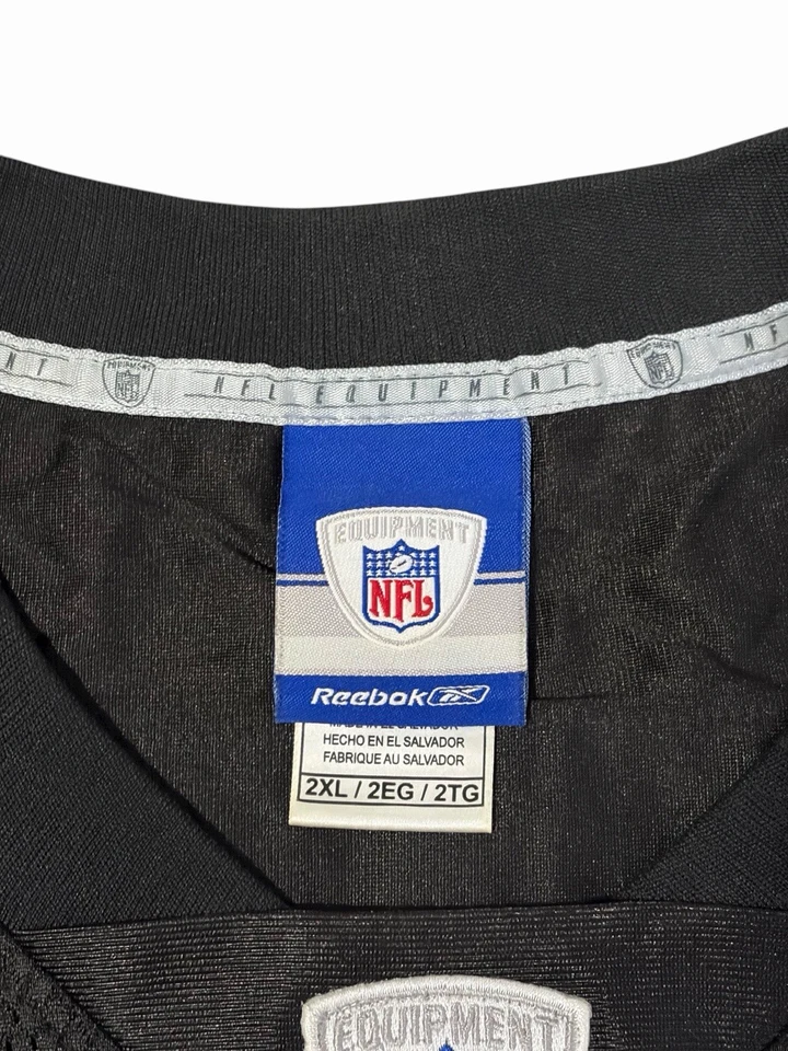 Camiseta Reebok Pittsburgh Steelers Troy Polamalu masculina L #43 costurada preta NFL - Imagem 4 de 4