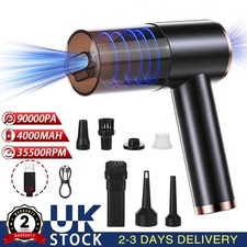 Powerful Car Vacuum Cleaner Wet/Dry Cordless Strong Suction Handheld Cleaning UK