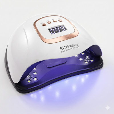 UV LED Nail Lamp 220W Dryer Gel Polish Light Manicure Salon Curing SUN X7 Max
