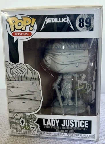 Funko Pop! Rocks Metallica Lady Justice #89 Vinyl Figure