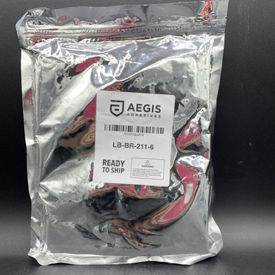 6 Pack Aegis White Laminated Label Tape 12mm x .47''