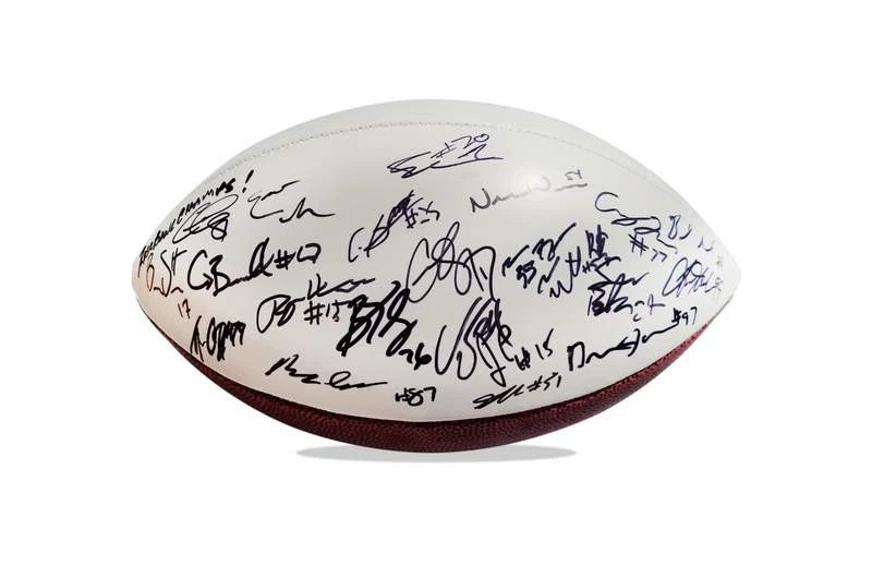 2015 Stanford Cardinal team signed football w/Certificate autographed (52) - Image 2 of 3