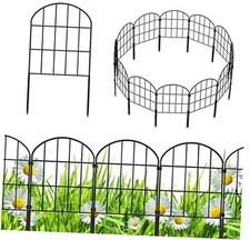 Decorative Garden Fence No Dig Fencing 10 Pack, 11ft L x 24in H 10Pack