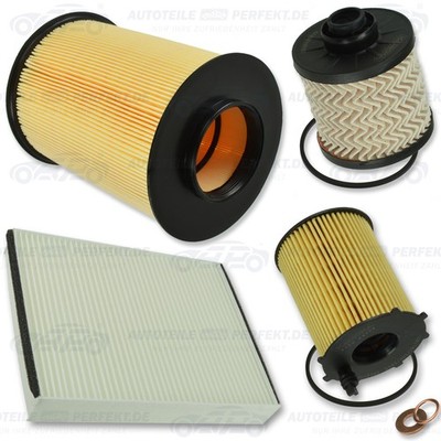 Inspektionskit Filter Satz Paket S (P) Ford Focus III C-Max Kuga II 1,5TDCi