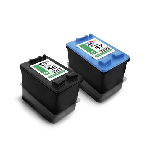 Cartucce Per HP 4110 4 Cartucce Inchiostro Nero Compatibili HP 56 - Per OfficeJet 4110, 4215, 5505, 5510, 5600 Epson 405 XL - Foto 12