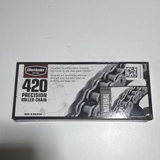 420 Precision Roller Chain Natural By bikemaster