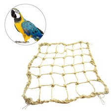 Parrot Climbing Net Swing Bird for Cage Rattan Ladder Toys Conures