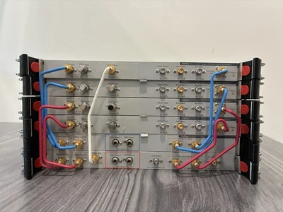 Anritsu MU181020B x4 + MU182021A MP1800A BERT Module mit Kabeln OPT 002 030 - Bild 1 von 4