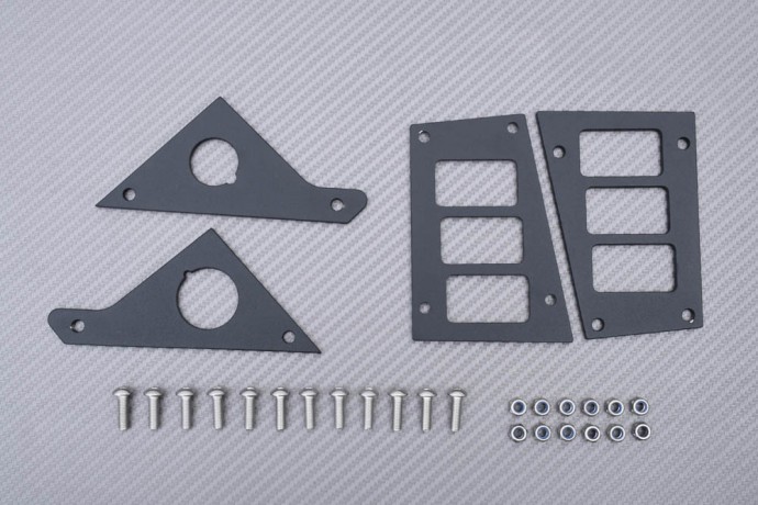Dash Panel Polaris RZR 1000 XP Turbo 2017-18 Support Manomètres et Accessoires Cockpit Tout-Terrain