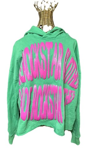 Retails$220. Streetwear Hoodie Madmax Hour 3D . Womens Sz XL Mens Sz M Tag L - Afbeelding 1 van 12