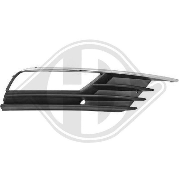 LüFtungsgitter StoßFäNger Diederichs 1033446 FüR Audi Vorne Rechts-image