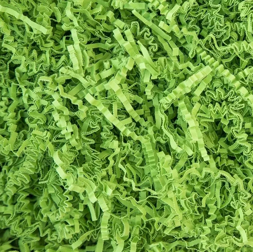 Frisette papier VERT POMME calage rembourrage 10kg recyclé 120 g/m² - Photo 1/1