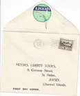 1943 (8 June) Jersey 1.5d Views On Liberty Tours Sunny Jersey FDC