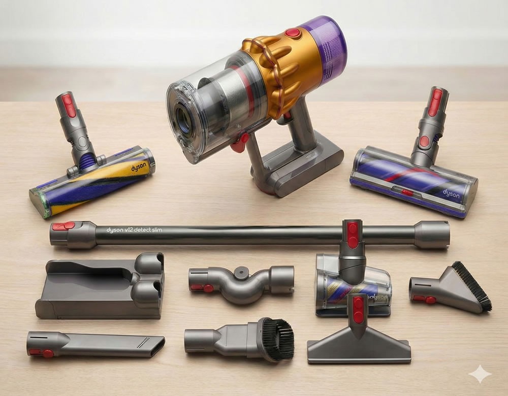 Dyson V12 Detect Slim Absolute Cordless Handheld Vacuum Cleaner