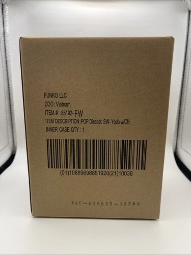 NEW SEALED Yoda Funko Pop DieCast #03 Hard Case Star Wars-CHANCE OF CHASE!