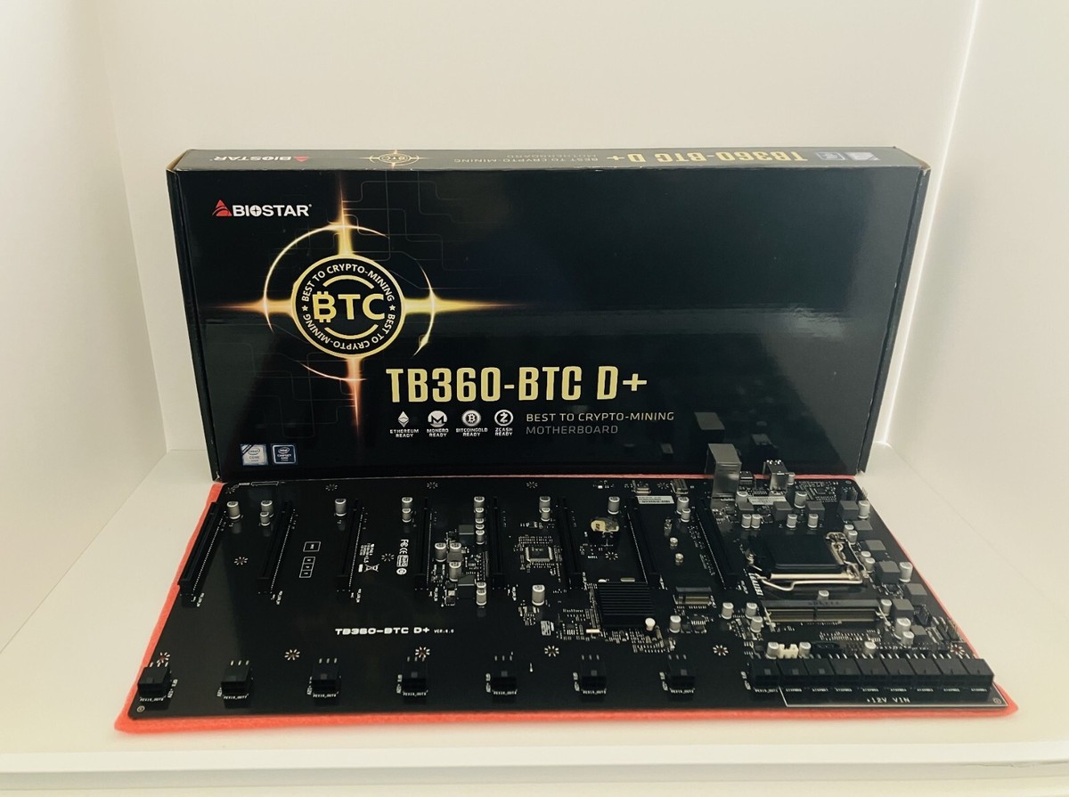 TB360-BTC D+ Biostar マイニング マザーボード マルチグラフィックカード プロフェッショナルマイニングボード