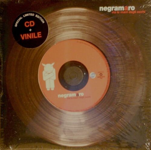 NEGRAMARO "VIA LE MANI DAGLI OCCHI" CD + VINILE Limited numerato - SIGILLATO - Picture 1 of 1