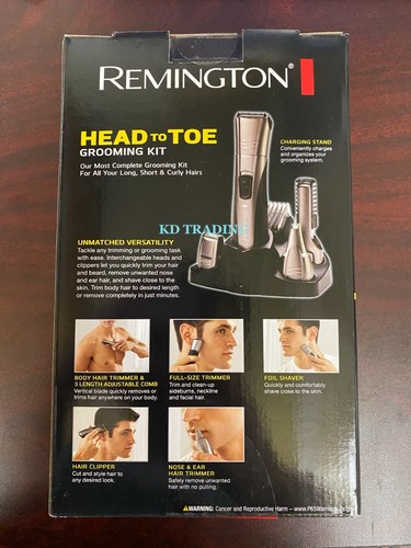 REMINGTON The Most Complete GROOMING KIT Nose Ear Hair Body Precision Trimmer - Picture 2 of 11