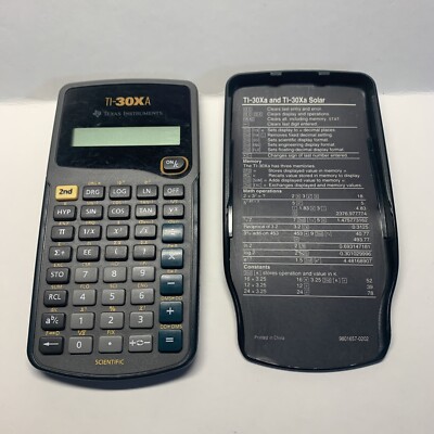 Texas Instruments: TI-30XA Solar Scientific Calculator