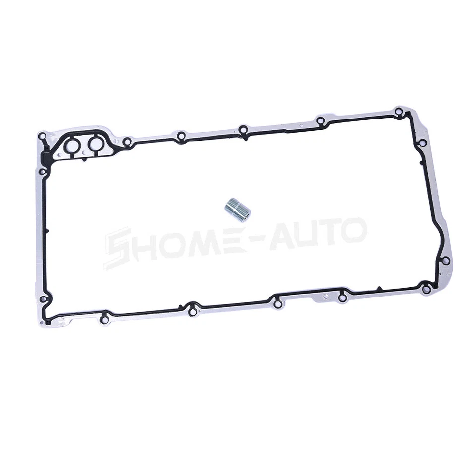 Engine Oil Pan w/ Gasket for Chevy Silverado 1500 Tahoe GMC Sierra 1500 Cadillac - Image 3 of 4