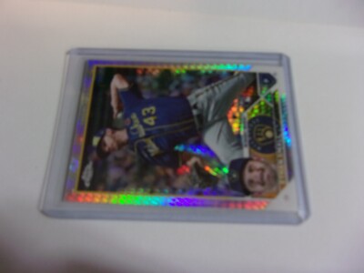 2023 Topps Chrome X-Fractor Ethan Small Rookie Card # 46 (RC) - Brewers