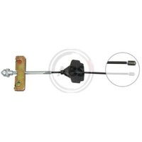 A.B.S. Handbremsseil Bremsseil Vorne Passend FüR Ford Mondeo III Turnier