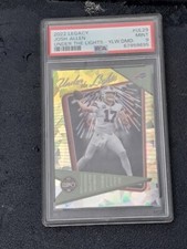 2022 Panini Legacy Josh Allen Under the lights Yellow diamond PSA 9 14/25 rare