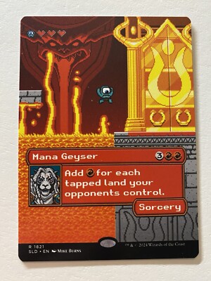 MTG Mana Geyser (1821) *Non-Foil* Secret Lair: Pixel Perfect Extra Life MT/NM