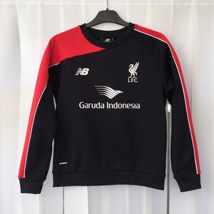 black liverpool training top
