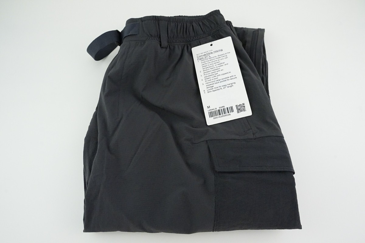 パンツ Lululemon Convertible hiking pant Lululemon Convertible High-Rise Hiking Jogger - Black - lulu