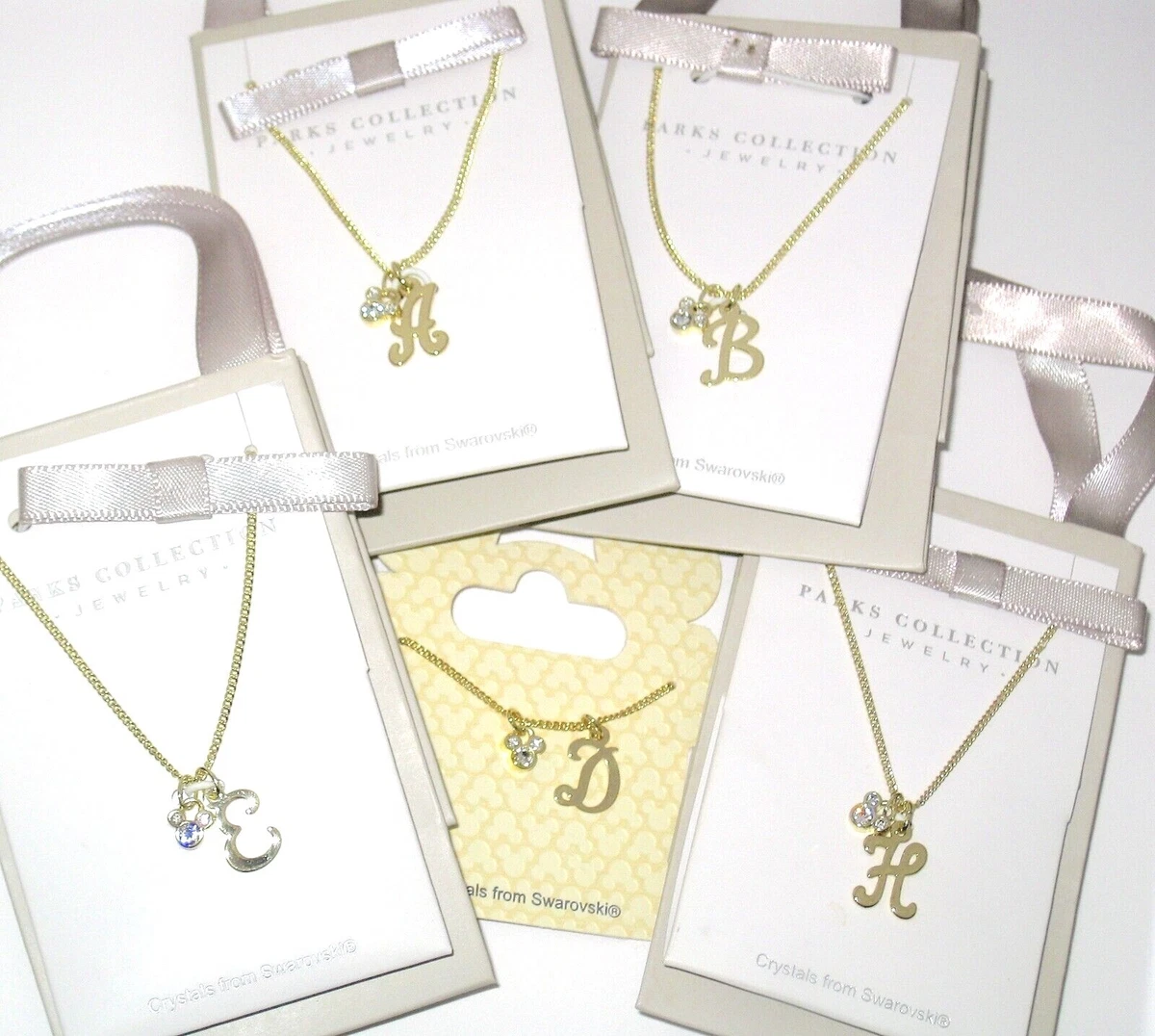 Disney initial best sale necklace
