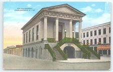 Postcard The Old Market Charleston South Carolina