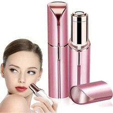 Portable Lipstick Electric Hair Remover for Women, Painless Facial Shaver