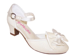 ivory sparkly shoes