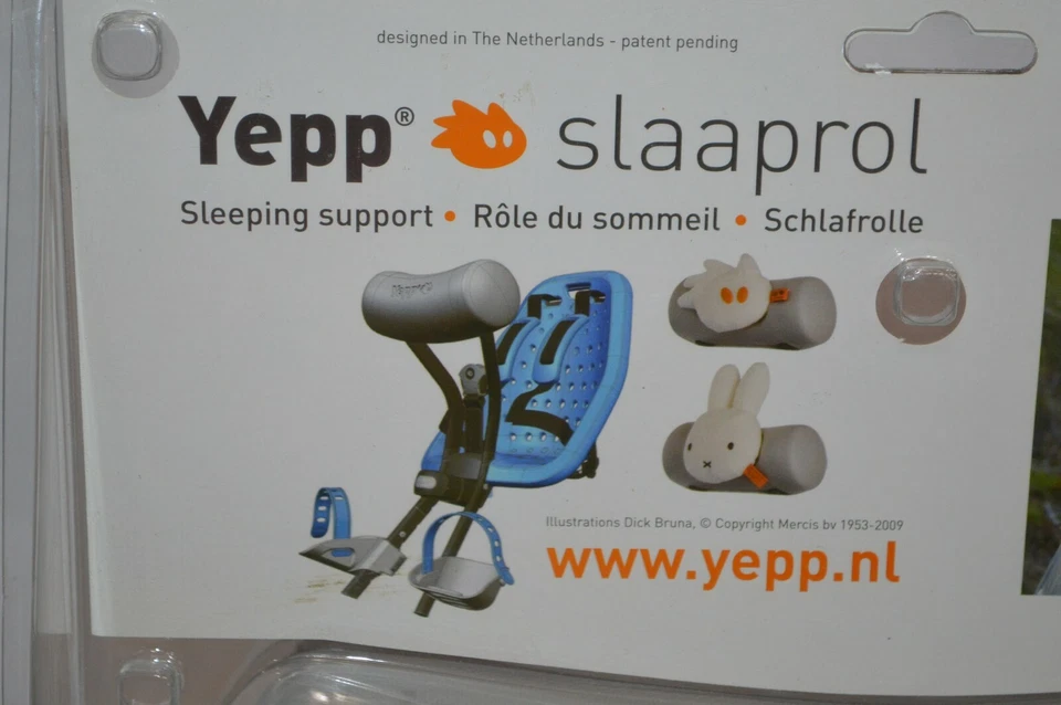 NUEVO Yepp Sleeping Roll Basic Slaaprol Soporte para Dormir para Asiento de Bicicleta para Niños Delantero Foto 3 de 4