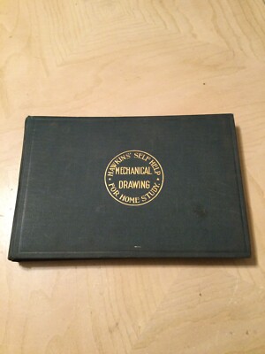 Hawkins' Self Help for Home Study Mechanical Drawing 1st led. 1902 Drafting(5)