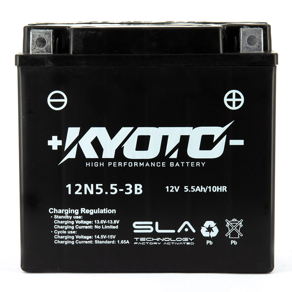 Batterie 12n5.5-3b SLA pour rouler sereinement en scooter chaque matin
