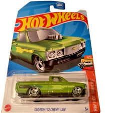 HOT WHEELS 2024 CUSTOM '72 CHEVY LUV PEAR GREEN 118/250 HTC33 HW HOT TRUCKS
