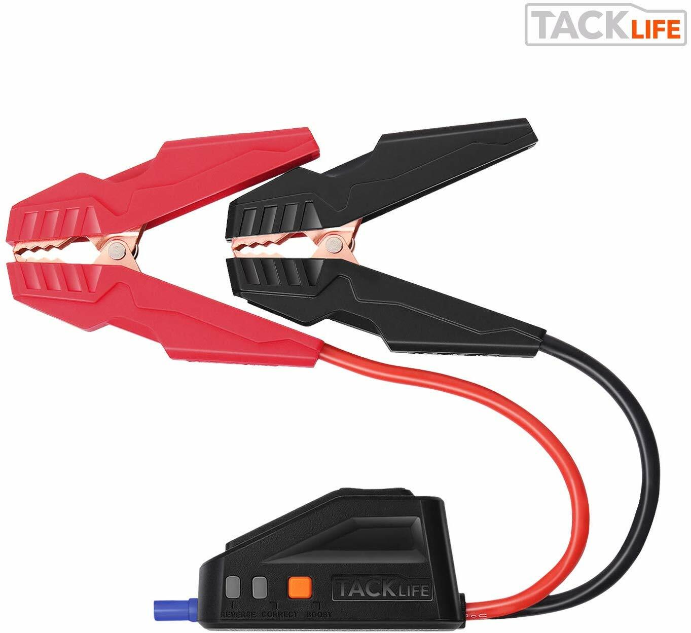TACKLIFE Smart Jump Cable with 8 Protection Systems and Malfunction