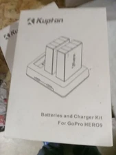 Kupton GoPro HERO9 Batteries & Charger Kit - New & Unopened Box A2