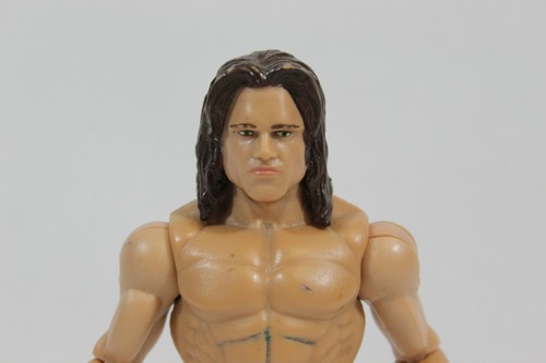 WWE Johnny Nitro John Morrison Grey/Silver Pants 2010 Wrestling Figure Loose - Picture 2 of 7