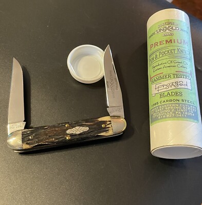   GEC GREAT EASTERN CUTLERY 53M HORSECUT WALNUT CUBAN MUSKRAT KNIFE 1/150