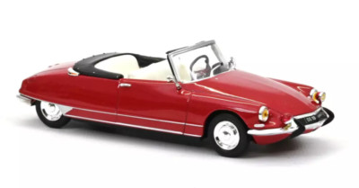Citroën DS 19 Cabriolet Carnelian Red - 1:43 NOREV Die Cast model Car 019910
