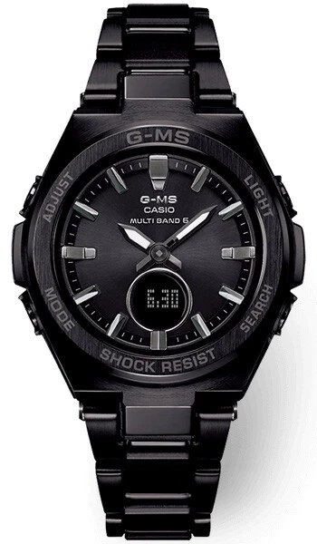 CASIO BABY G G MS MSG W200CG 1AJF Black Tough Solar Women s Watch