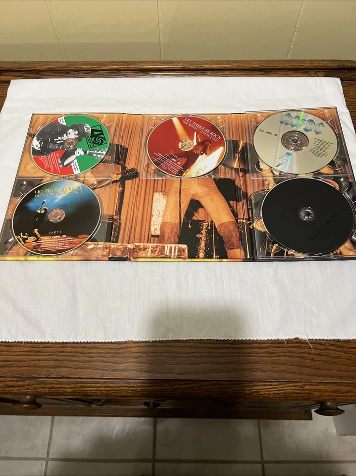 AC/DC - Bonfire 5 CD Collector Box Set + Booklet Pamphlet - Image 3 of 4