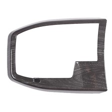 Black Wood Grain Center Console Gear Shift Panel Cover For Bmw X1 U11 2023-24