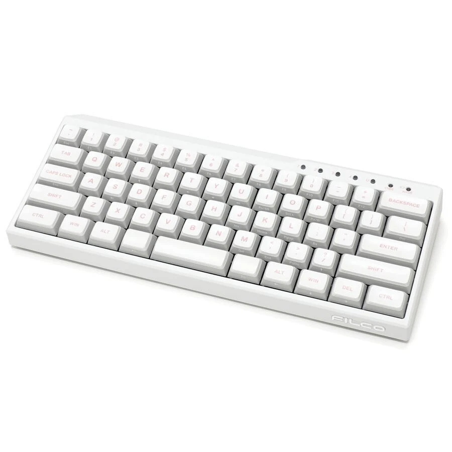 FILCO Keyboard Majestouch MINILA-R Convertible White Silent Red shaft English - Image 4 of 4