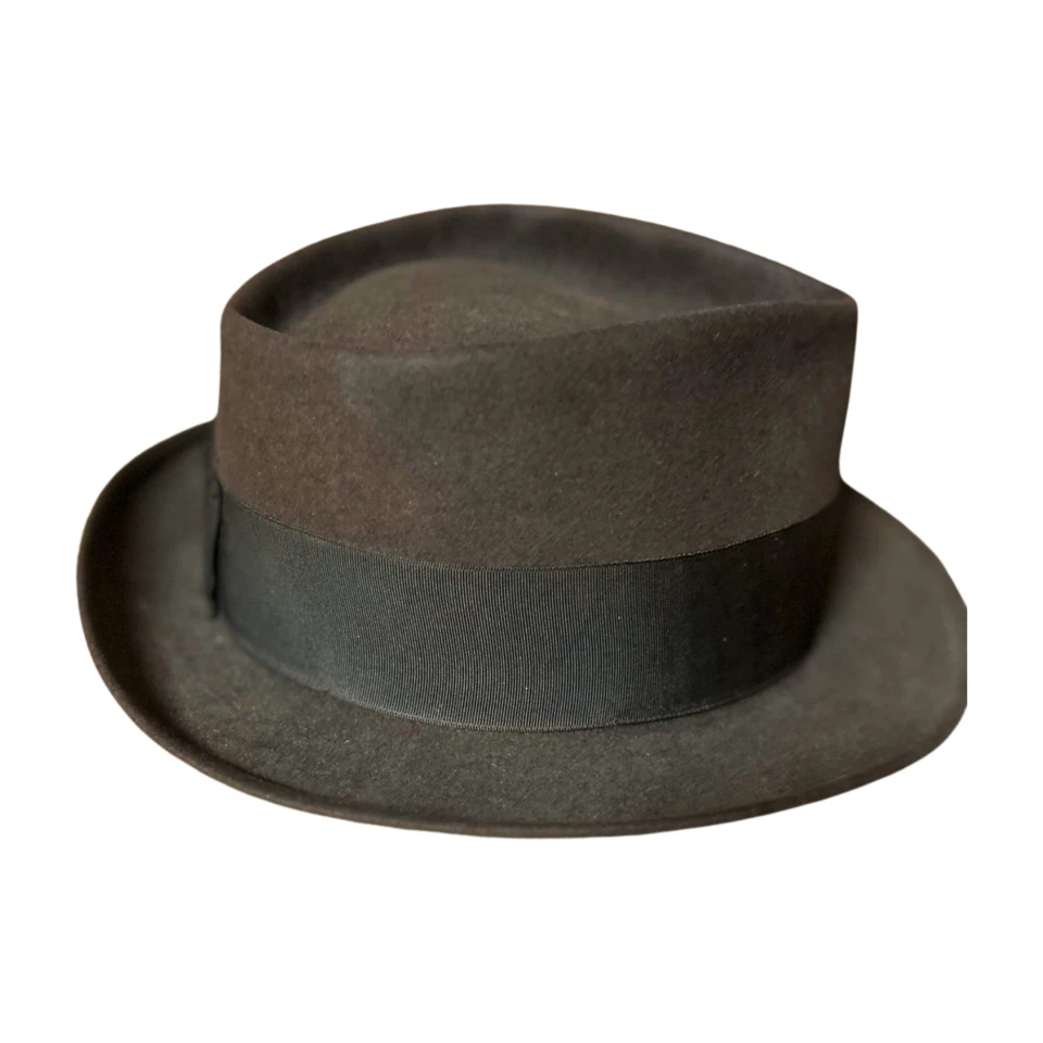 1950s Royal Stetson Men's Fedora Hat 7 1/8 - Image 3 of 4